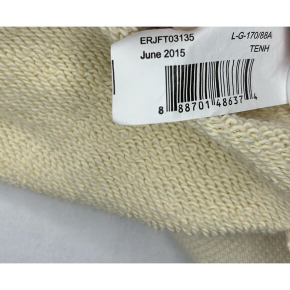 Buckle Roxy Counting Stars Sweatshirt Size L Metro Heather Cream Soft Comfy Cute - Picture 11 of 15